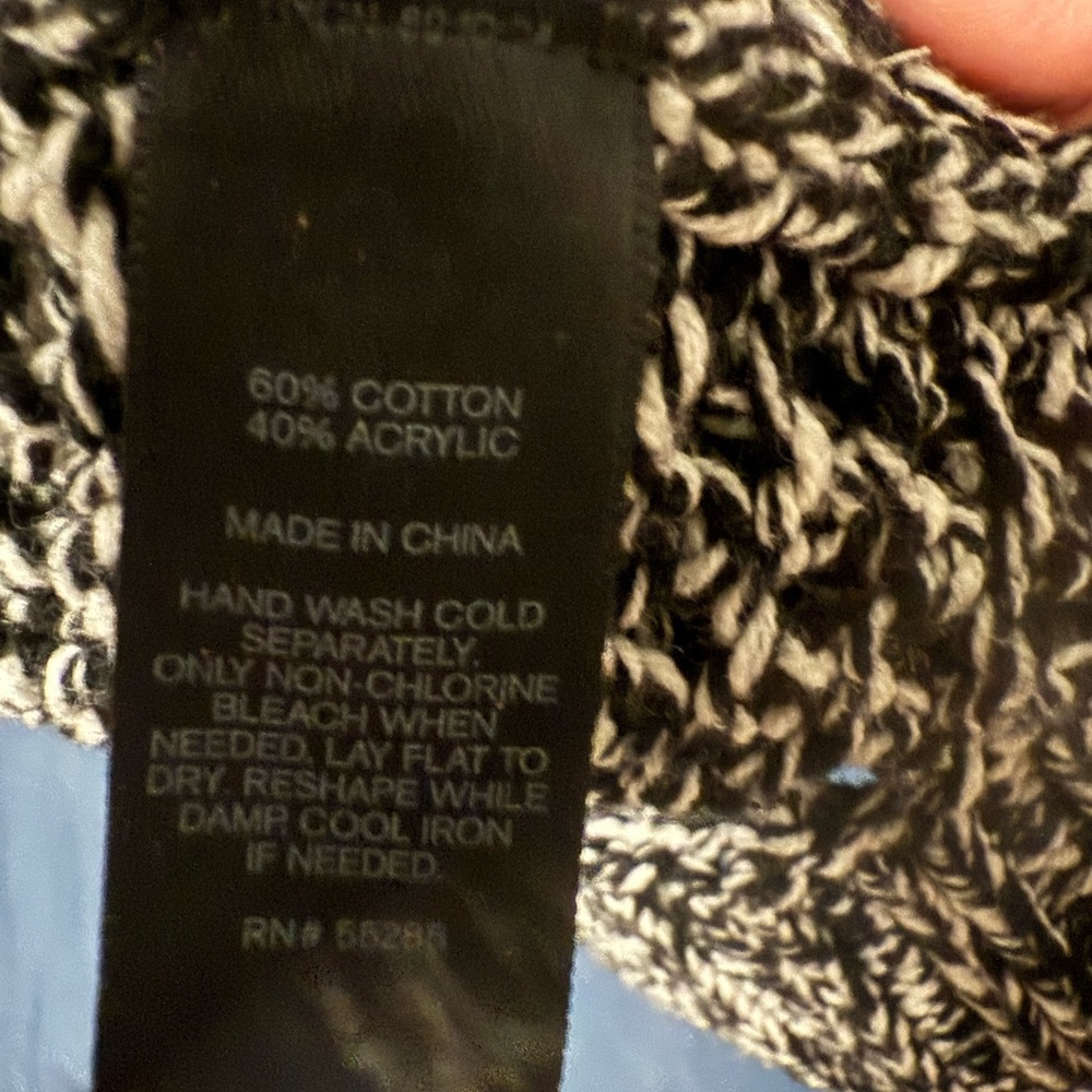 Express Monochrome Women's Cardigan - Picture 4 of 4